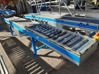 Förderband mit Rollenbahn 4 x 0,5 m gebraucht B17158