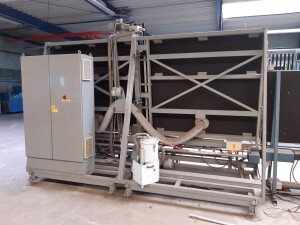 Production line for laminated glass used B17160