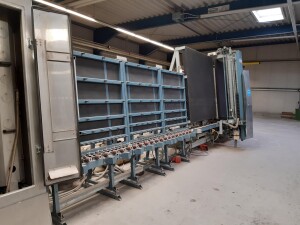 Production line for laminated glass used B17160