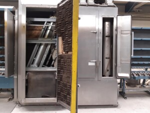 Production line for laminated glass used B17160