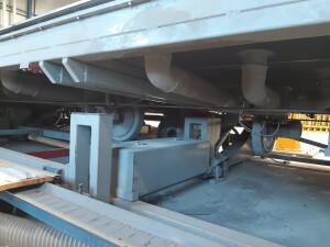 Cutting machine for laminated glass used B17163