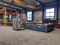 Cutting machine for laminated glass used B17163
