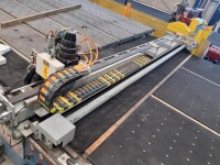 Cutting machine for laminated glass used B17163