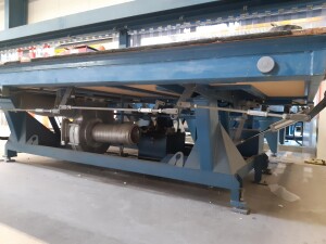 Cutting machine for laminated glass used B17164