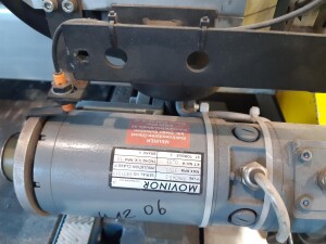 Cutting machine for laminated glass used B17164