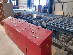 Cutting machine for laminated glass used B17164
