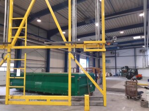 Krantraverse für Glas und Platten 5800kg gebraucht...