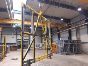 Krantraverse für Glas und Platten 5800kg gebraucht B17173