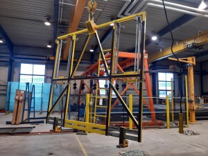 Krantraverse für Glas und Platten 5800kg gebraucht B17173