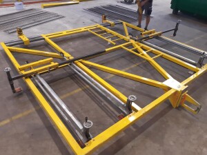 Krantraverse für Glas und Platten 5800kg gebraucht B17173