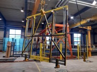Krantraverse für Glas und Platten 5800kg gebraucht B17173