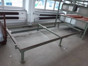 Heating tray for glass forming used B17176