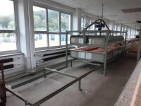 Heating tray for glass forming used B17176