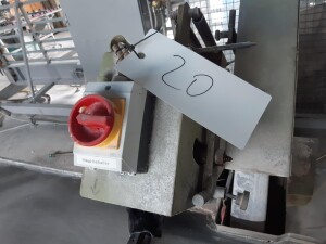 Bandschleifanlage für Glas gebraucht B17177