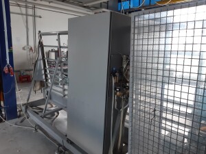 Glass drilling machine used B17179
