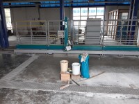 Glass drilling machine used B17179