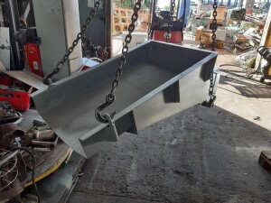 Vibrorinne Rüttelrinne 1,2 x 0,65 m gebraucht B17183