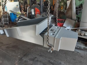 Vibrorinne Rüttelrinne 1,2 x 0,65 m gebraucht B17183