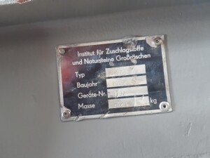 Vibrorinne Rüttelrinne 1,2 x 0,65 m gebraucht B17183