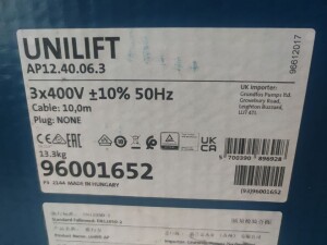 Grundfos Schmutzwasser Tauchpumpe Unilift AP12 NEU