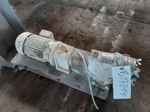 Rotary lobe pump approx. 4 kW used B17214