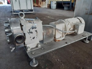 Rotary lobe pump approx. 4 kW used B17214