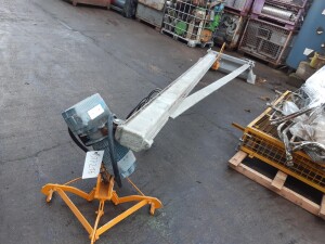 Wandschwenkkran 4 m mit Kettenzug 315 kg gebraucht B17216