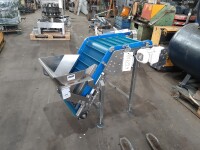 Stainless steel conveyor belt approx. 1.2 m used B17224