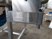 Stainless steel conveyor belt approx. 1.2 m used B17224