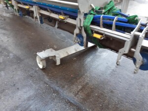 Elevator belt conveyor for food 6 m used B17225