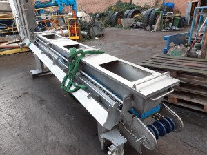 Elevator belt conveyor for food 6 m used B17225