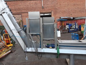 Elevator belt conveyor for food 6 m used B17225