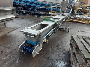 Elevator belt conveyor for food 6 m used B17225