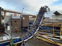 Elevator belt conveyor for food 6 m used B17225
