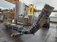 Elevator belt conveyor for food 6 m used B17225