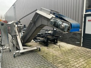 Elevator Bandförderer für Lebensmittel 7 m gebraucht B17229