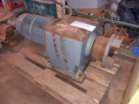 Geared motor 15 kW rpm used B17116