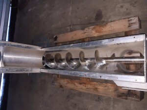 Stainless steel trough auger approx. 1000 mm used B17260