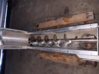 Stainless steel trough auger approx. 1000 mm used B17260
