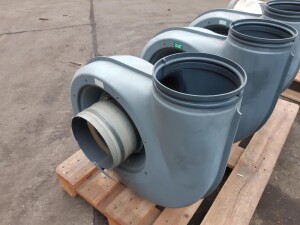 Radiallüfter PVC 0,25 kW  390 m³/h gebraucht B17269