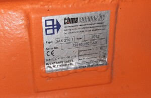 Zellenradschleuse Ø 250  mm 0,37 kW gebraucht B17268