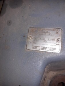 Gear motor approx. 30 kW 95 rpm used B17113