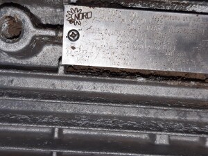 Gear motor 22 kW rpm used B17111