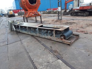 Conveyor belt 5 x 0.65 m 2.2 kW used B17279