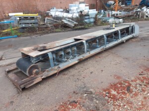 Conveyor belt 5 x 0.65 m 2.2 kW used B17279