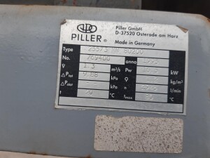 Radiallüfter 18,5 kW 78 m³/min gebraucht B17283