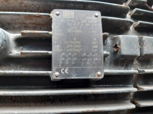 Radiallüfter 18,5 kW 78 m³/min gebraucht B17286