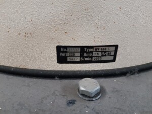 Vibratory bowl feeder vibrating bowl Ø 450 mm used B17290