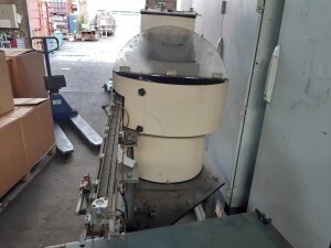 Vibratory bowl feeder vibrating bowl Ø 450 mm used B17290