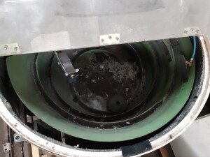 Vibratory bowl feeder vibrating bowl Ø 450 mm used B17290